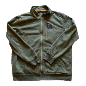 Gerry Mens XXL Olive Green Full ZIP Sweatshirt